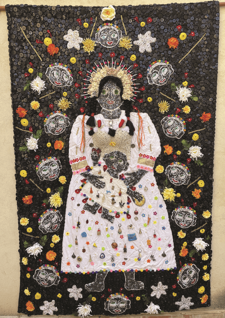 Tenture 8: Mère à l'enfant