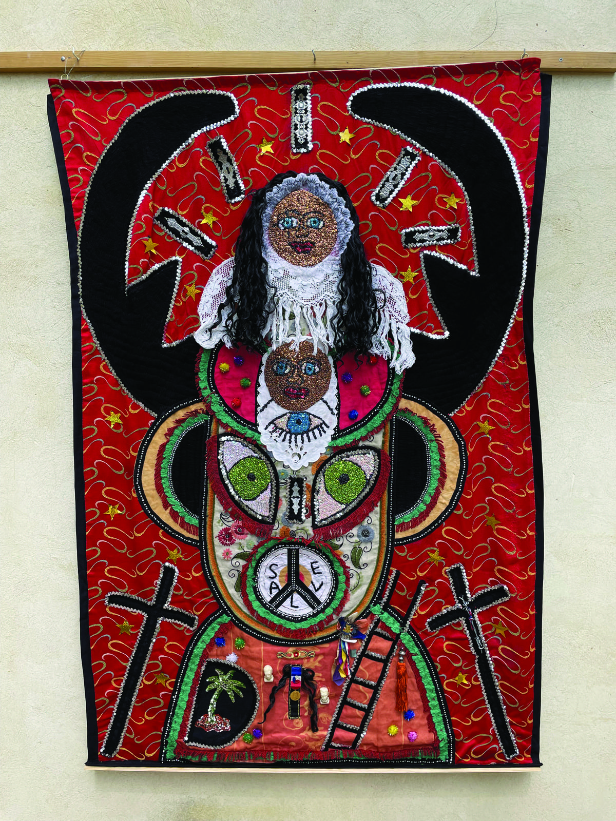 Tenture 6: sauver le monde